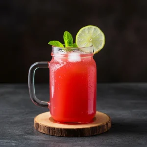 Watermelon & Lime Juice
